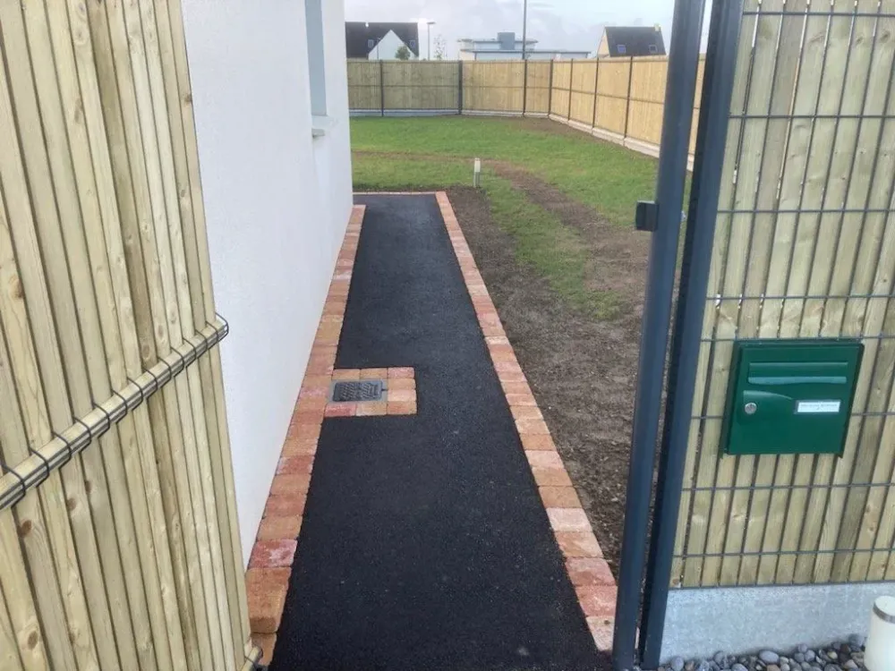 Création d'une allée