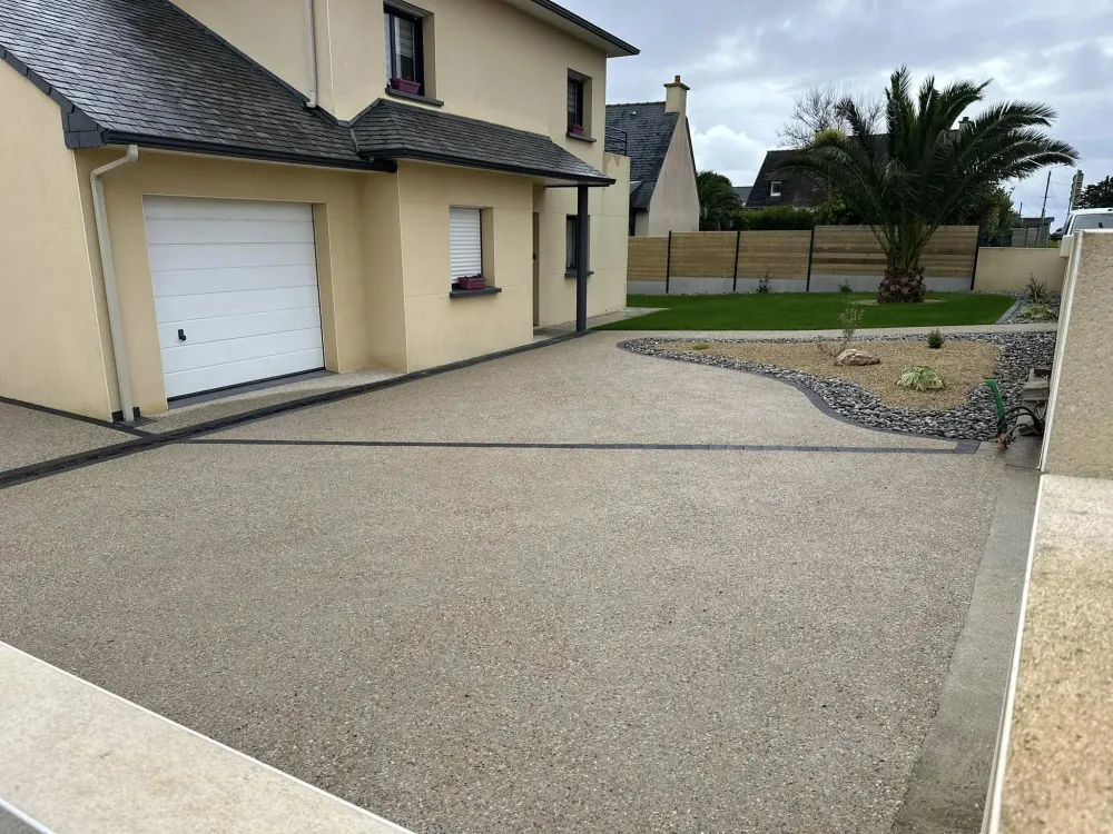 béton lavé à Plougonvelin
